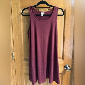 Mossimo Supply Co. Maroon Dress